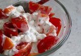 White Cheese With Tomato