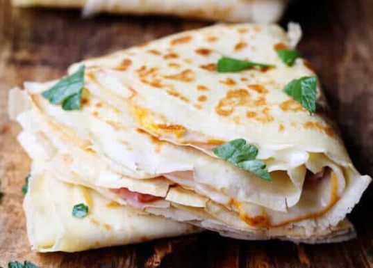 Cheddar Cheese Crepe