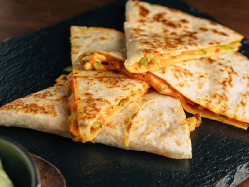 Mixed Cheese Quesadilla Crepe