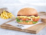 Chicken with Cheese 'n' Salami Sandwich