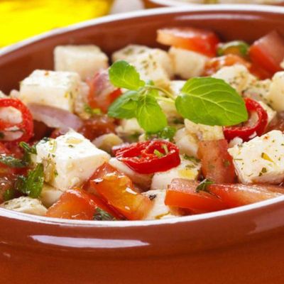 Cheese with Tomatoes