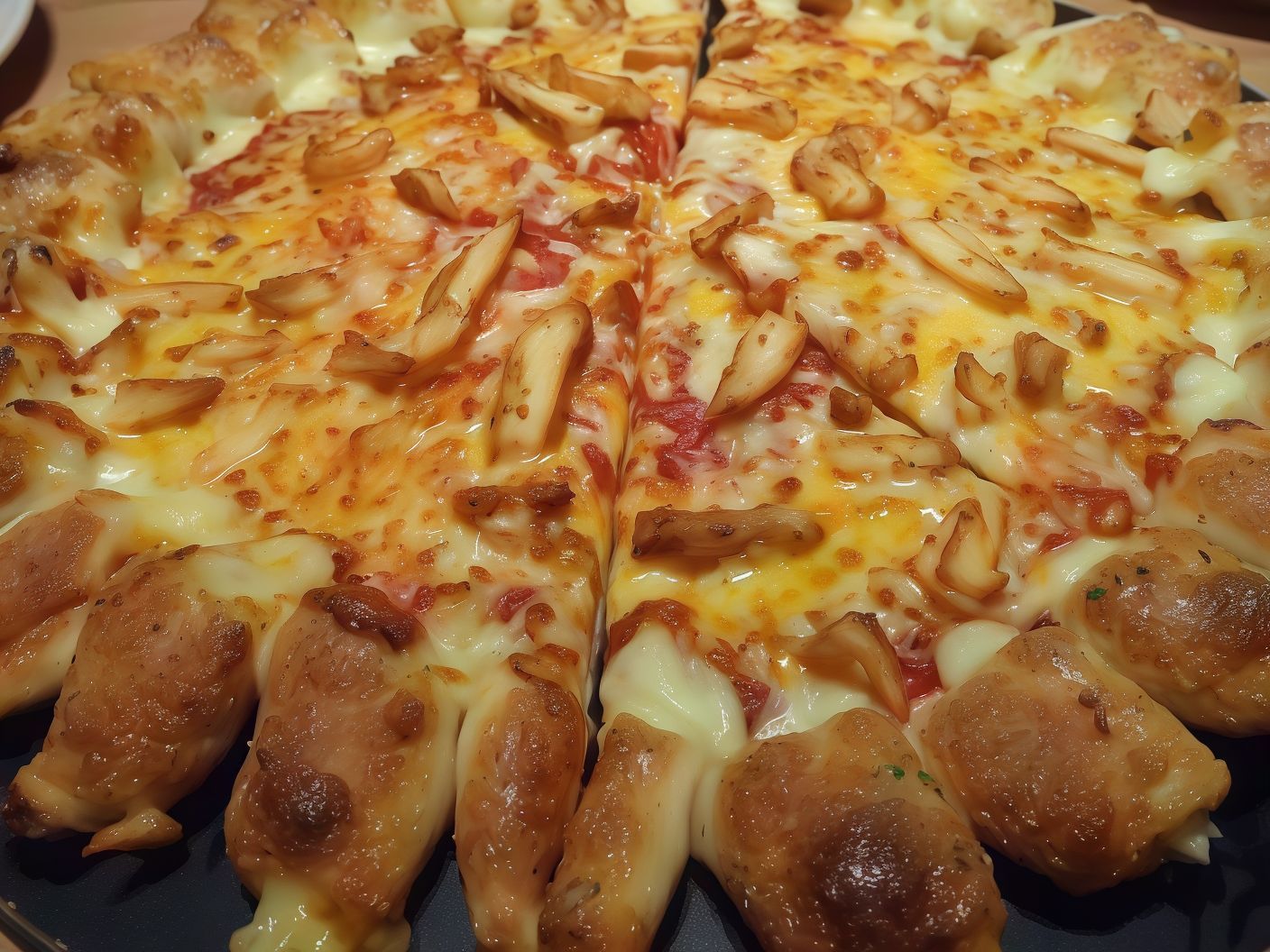 Cheesy Bites Chicken Supreme Pizza