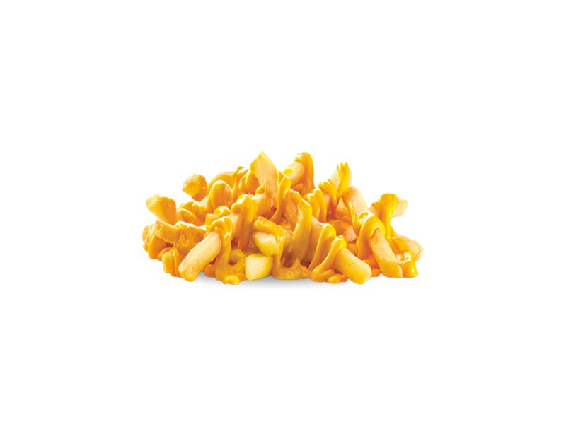 Fries with cheddar Melt Cheese
