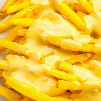 بطاطس مقلية بالجبنة