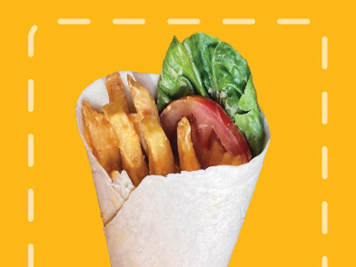 Cheesy Fries Wrap