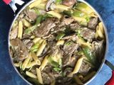 Cheesy Steak Pasta