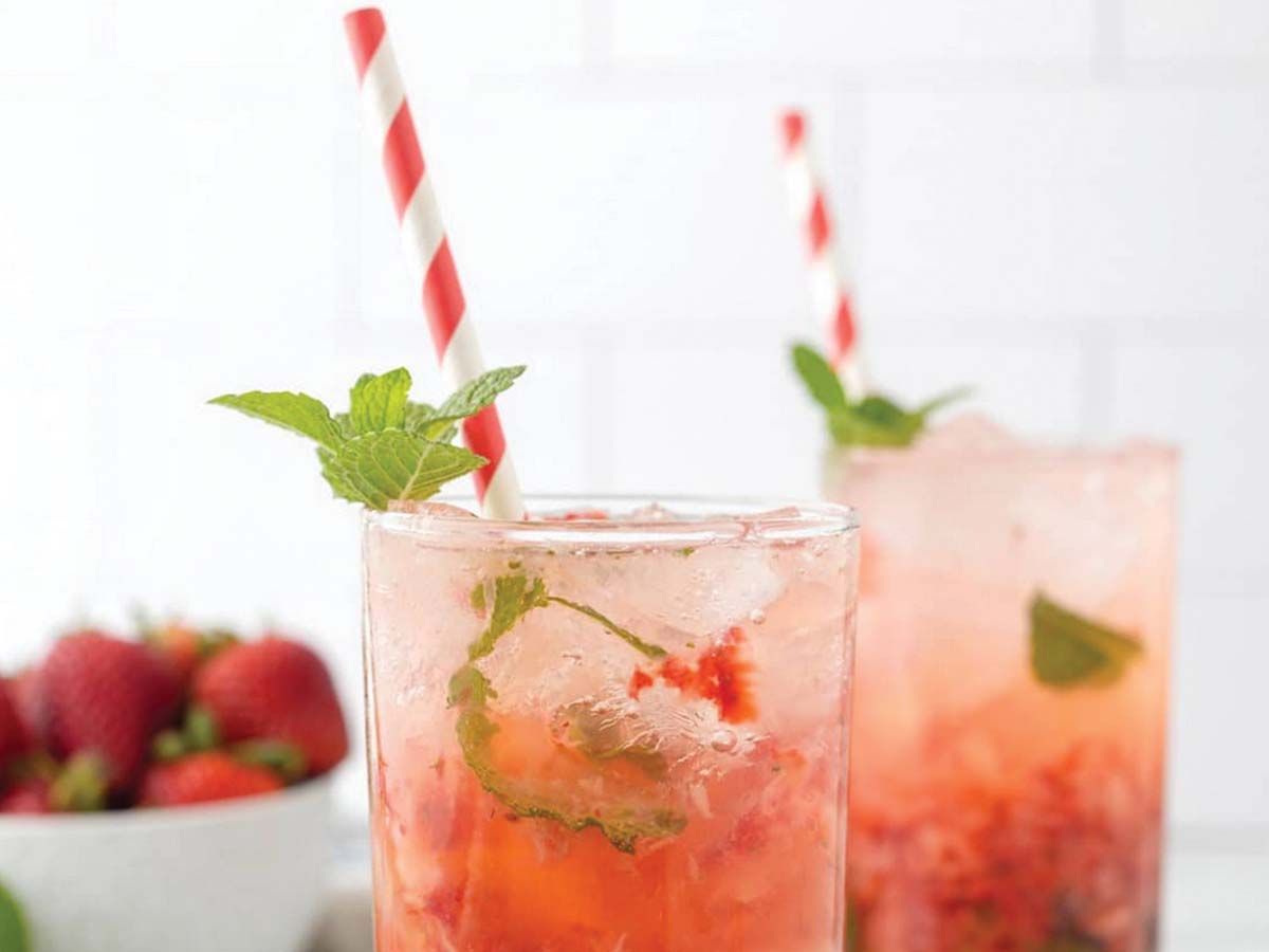 Cherry cola Mojito