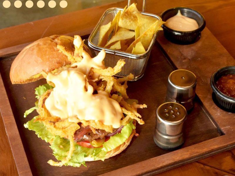 Chicago Beef Burger Sandwich