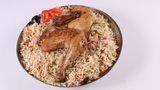 Half Chicken Mandi With Biryani Rice