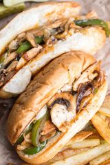 Grilled Chicken With Mushroom Sandwich