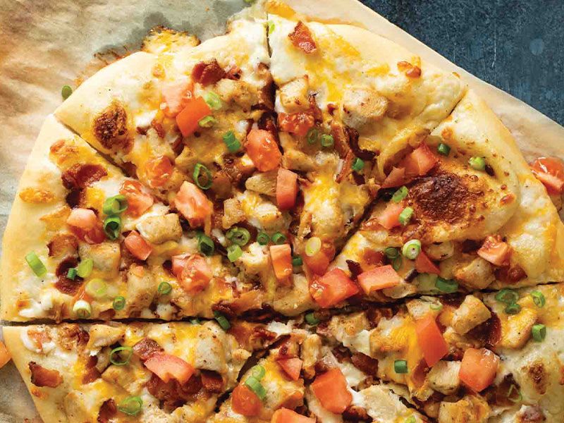Chicken Ranch Pizza
