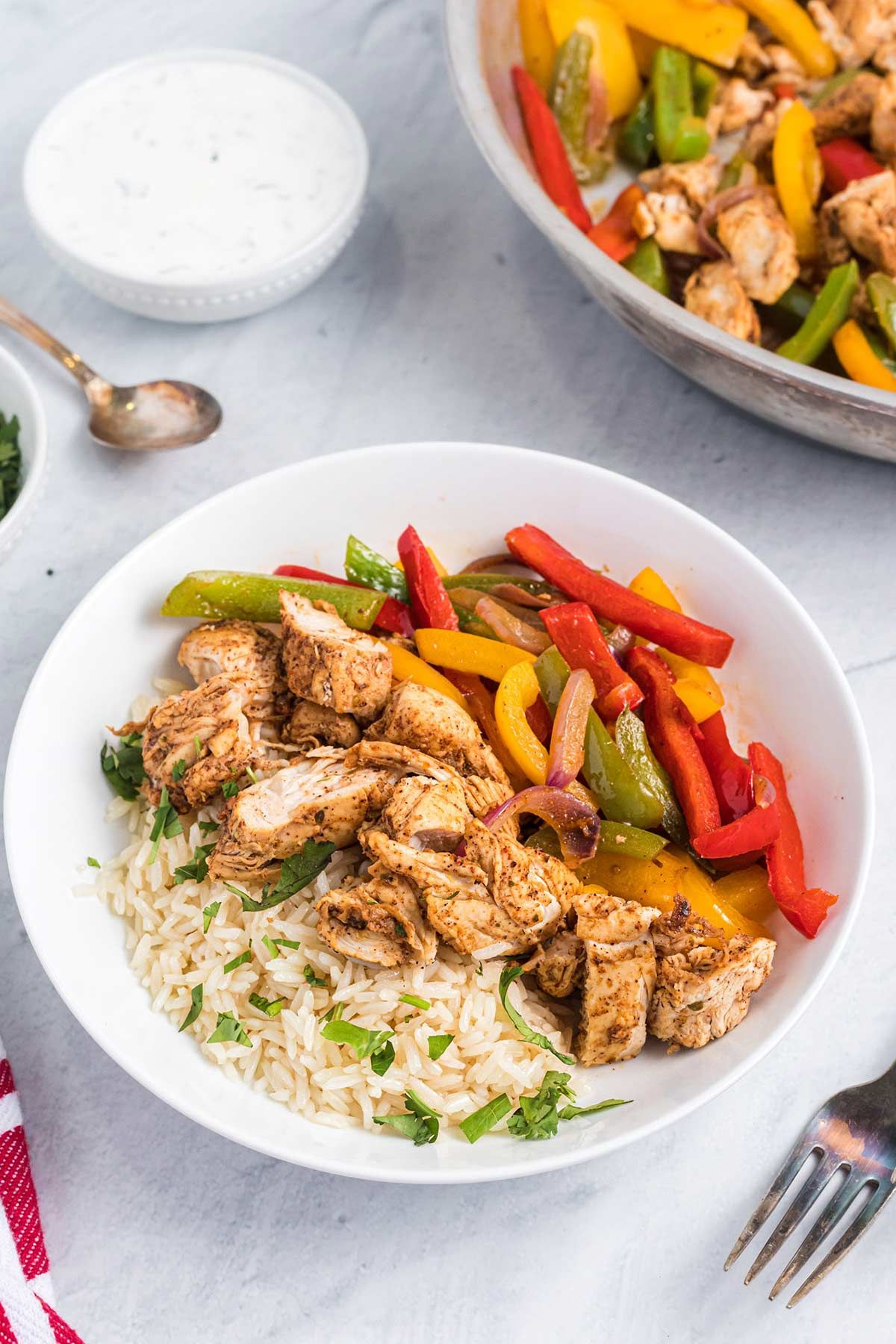 Chicken Fajita Rice