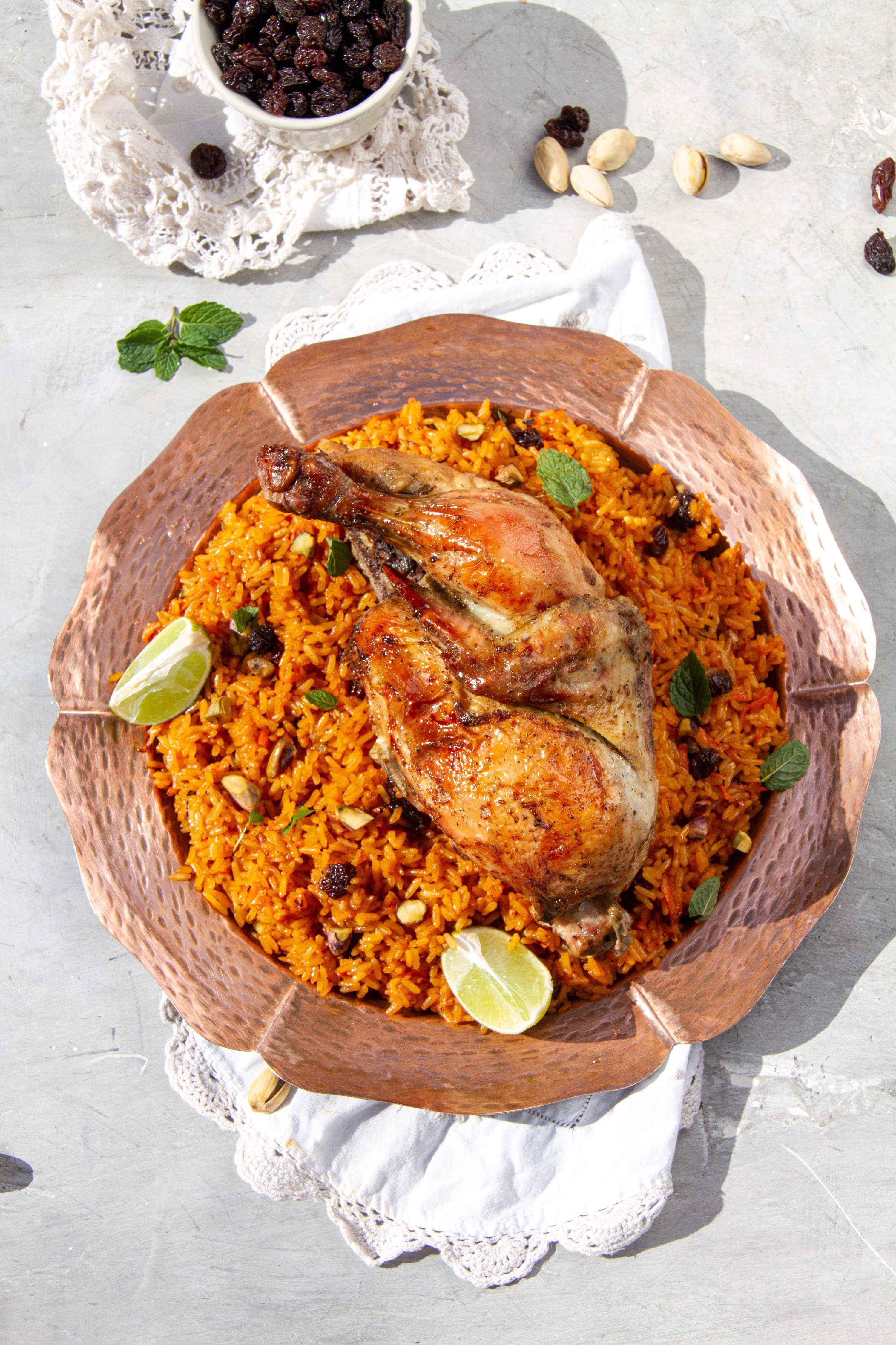Half Kabsa Chicken -