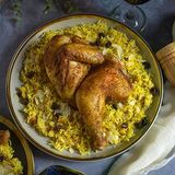 Half Chicken Mandi Meal