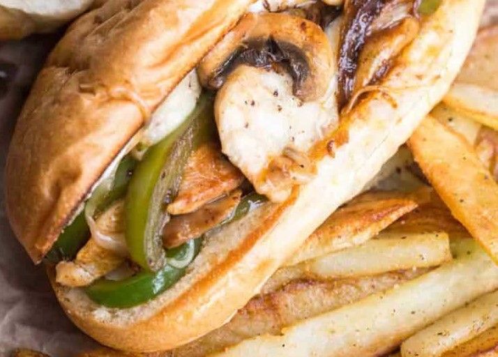 Veggie Mushroom Sandwich