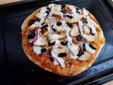 Italian Chicken Shawerma Pizza