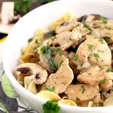 Chicken Stroganoff Platter