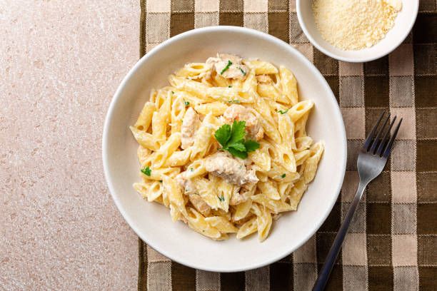 Penne Chicken Alfredo Pasta