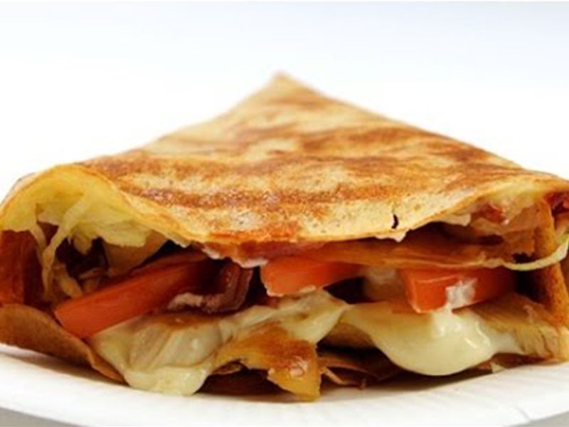 Chicken BBQ Crepe
