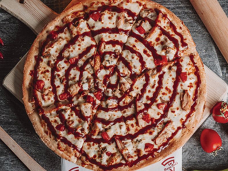 Chicken Barbeque Pizza