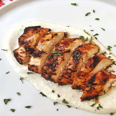 Chicken with blue cheese