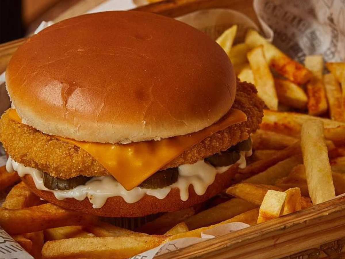 Chicken Burger Sandwich Meal