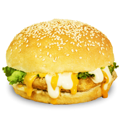 Chicken Burger Sandwich with Cheese