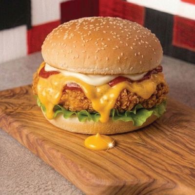 Chicken Burger With Cheese