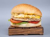Egg Chicken Burger Sandwich