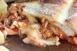 Chicken Calzone With BBQ Sauce