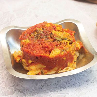 Mushroom pasta casserole