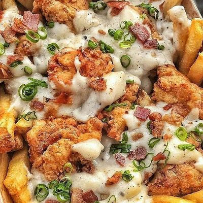 Chicken Cheese Fries.