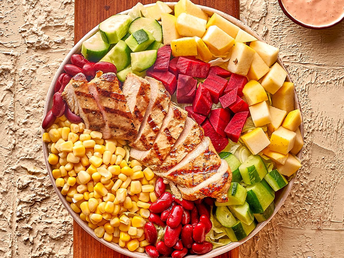 Chicken Corn Apple Salad