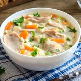 Cream With Chicken Pieces Soup