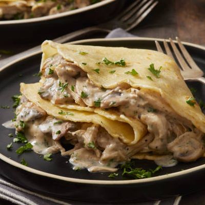 Grilled Chicken crepe
