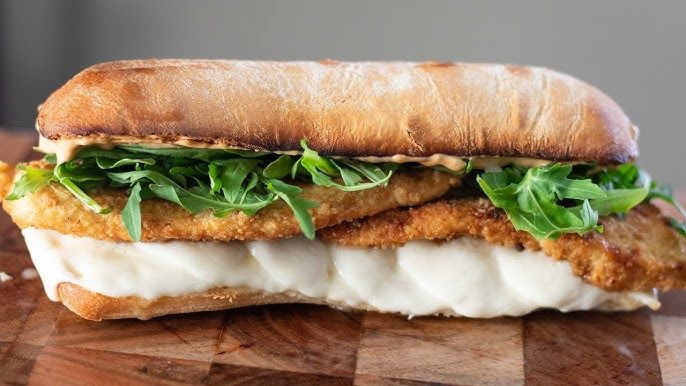 Chicken Crunchy Mozzarella Sandwich