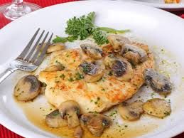 Chicken Demi Glace mushroom meal
