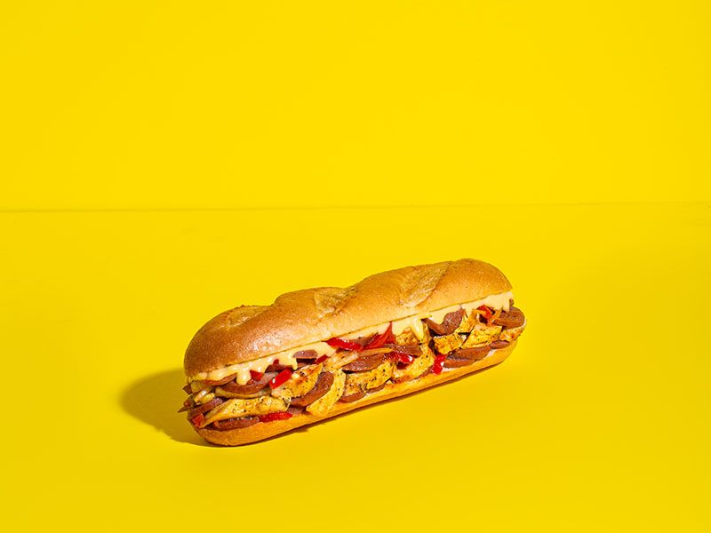 Double Hot Chicken Sandwich