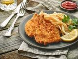 Chicken Escalope Pane Platter