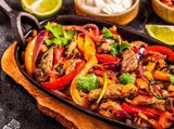 Chicken Mushroom Fajita Plate