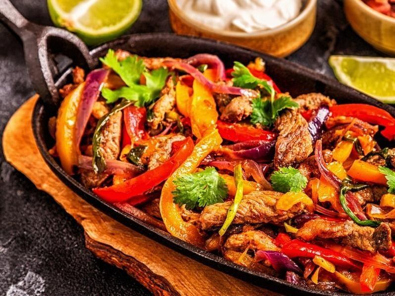 Shrimp Mushroom Fajita
