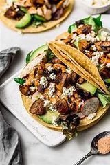 Chicken Fajita And Mushroom Crepe