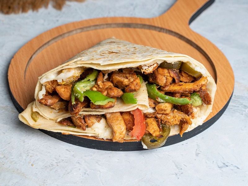 Chicken Fajita Crepe