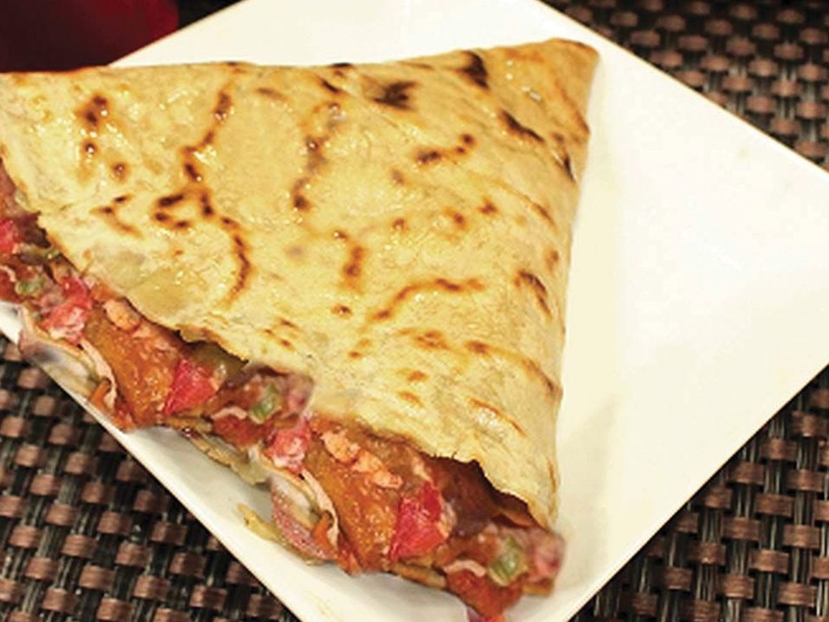 Chicken Fajitas Crepe