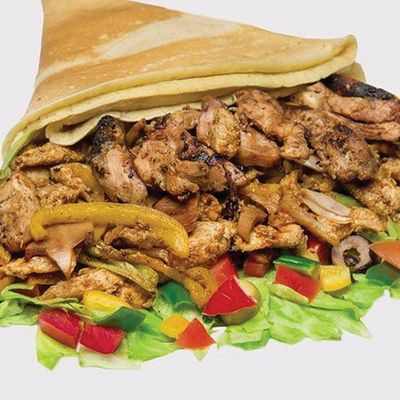 Chicken Fajita Crepe