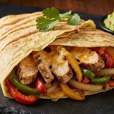 Chicken Fajita Crepe
