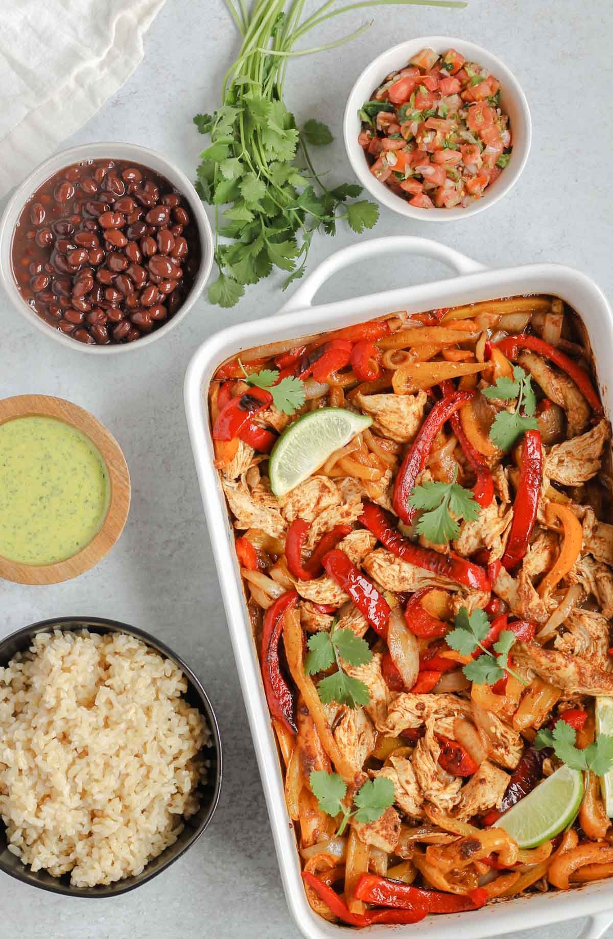 Chicken Fajita Dish