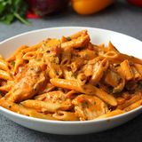 Plain Pasta With Mozzarella Cheese And Olives Casserole
