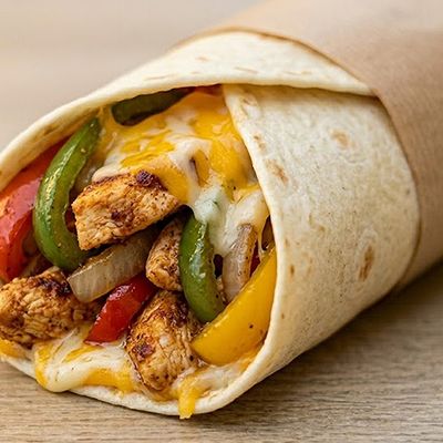 Chicken Fajita Roll Sandwich