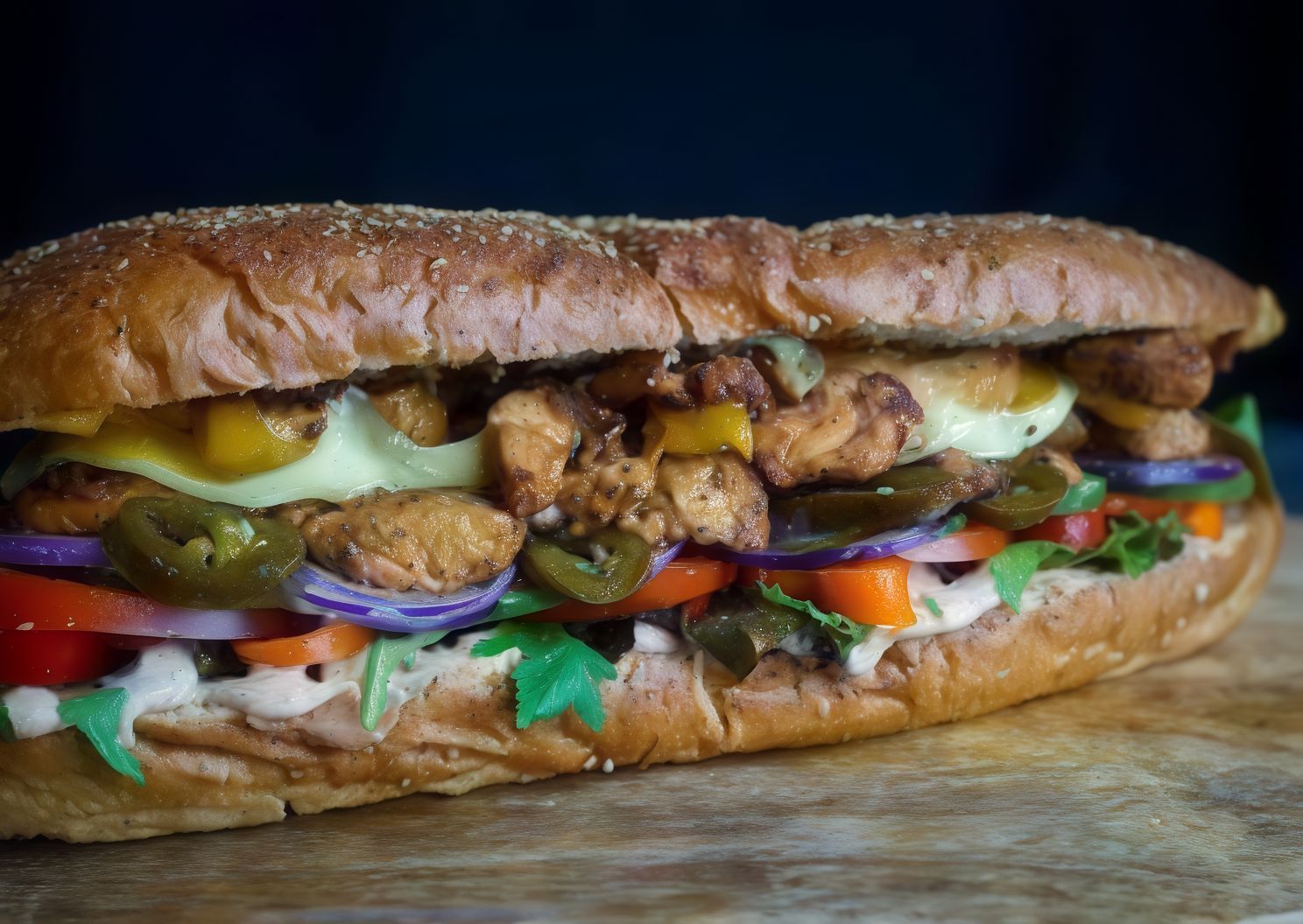 Chicken Fajita Sandwich